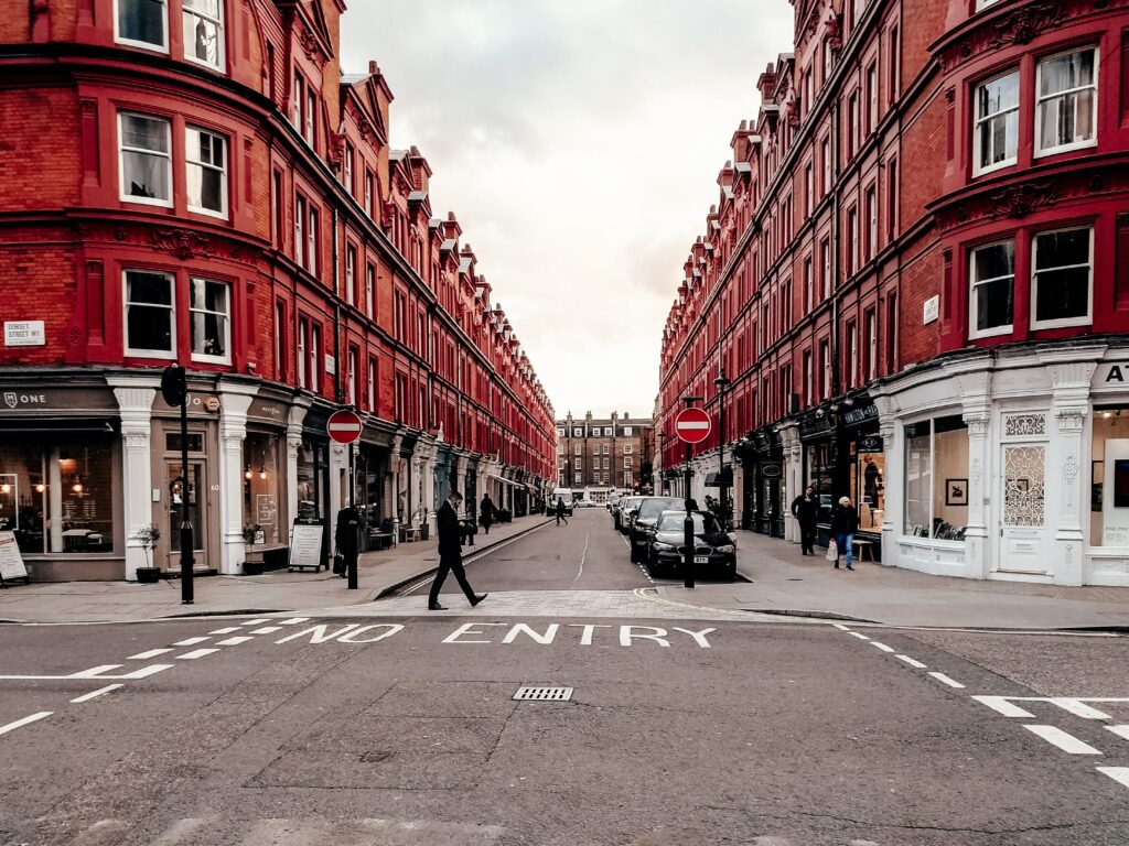 A road in London
