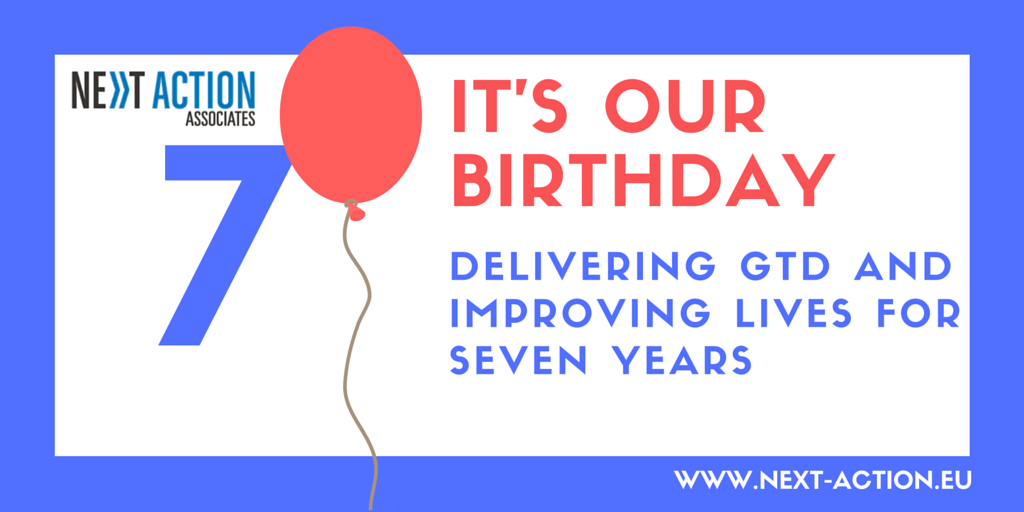 We’re 7! How has GTD helped us get this far?